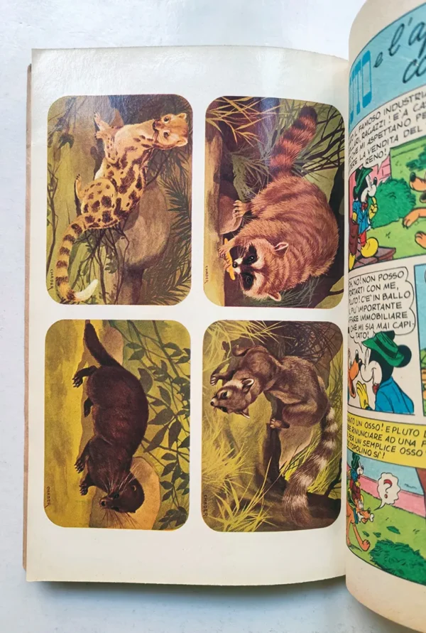 TOPOLINO LIBRETTO n 287 Mondadori 1961 bollino + figurine - immagine 3