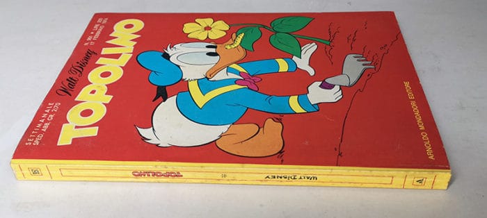 TOPOLINO LIBRETTO N 951 doppia cartolina SAN PELLEGRINO ATIG 1974 - immagine 2