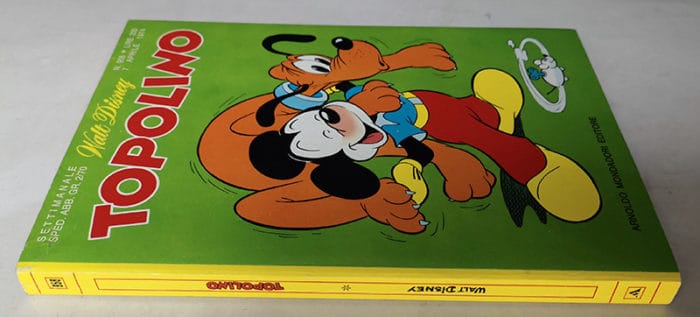 TOPOLINO LIBRETTO n 958 doppia cartolina SAN PELLEGRINO cedola 1974 - immagine 2
