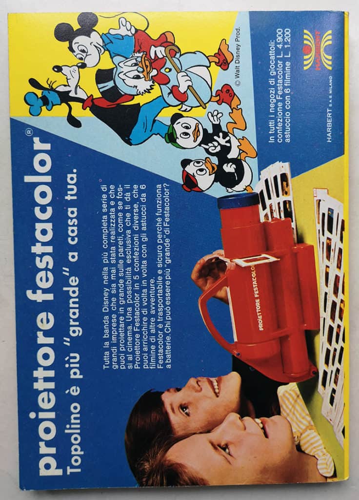TOPOLINO LIBRETTO n 958 doppia cartolina SAN PELLEGRINO cedola 1974 - immagine 5