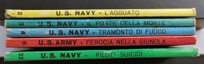U.S. ARMY N° 6 storie di guerra a fumetti BIANCONI 1969 - immagine 2