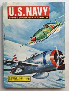 U.S. NAVY N° 22 storie di guerra a fumetti BIANCONI 1974