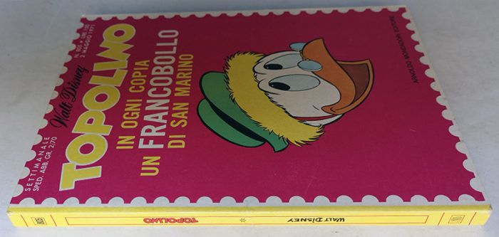 TOPOLINO LIBRETTO n 805 + Francobollo SAN MARINO Archimede 1971 - immagine 2