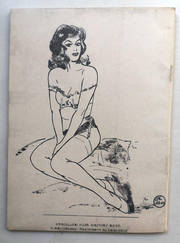 CINE VARIETA' Raccolta Ottobre Cancellieri 1964 Vintage Magazine SEXY PIN UP Nude - immagine 2