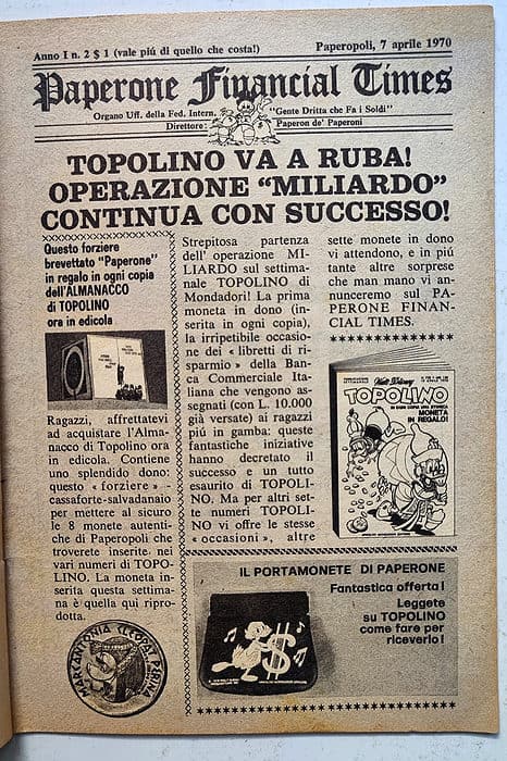 operazione miliardo