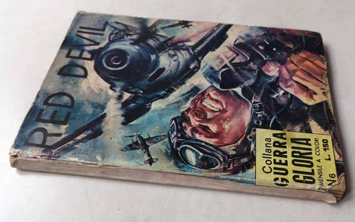 COLLANA GUERRA E GLORIA 7 Red Devil Crespi Editore 1965 - immagine 3