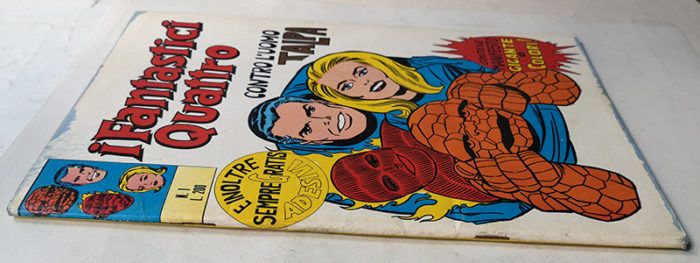 FANTASTICI QUATTRO 1 Editoriale Corno 1971 con fustella adesivi - immagine 5