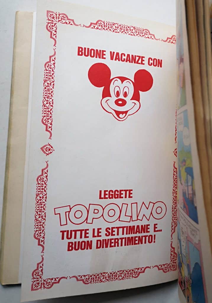 TOPOLINO LIBRETTO n 500 Mondadori 1965 FARFALLA cartoncino BOLLINO Cartolina - immagine 5