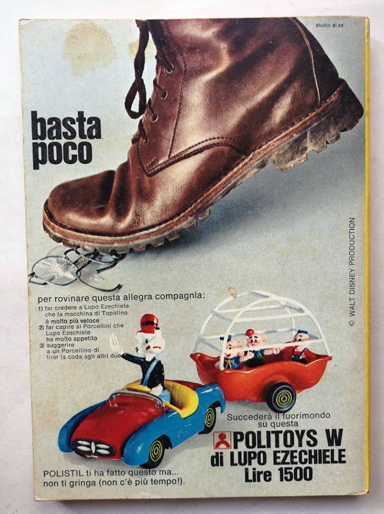 TOPOLINO LIBRETTO n 802 inserto regionale ITALOCREMONA bollini1971 - immagine 4