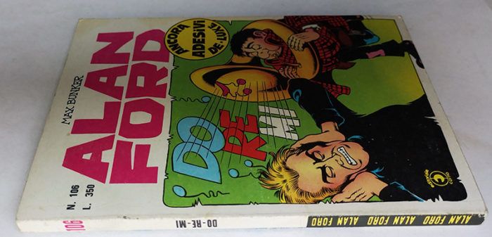 ALAN FORD 106 Adesivi ancora attaccati CORNO 1978 - immagine 3