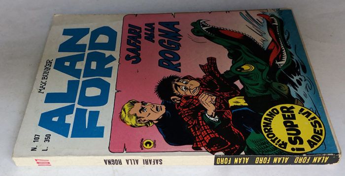ALAN FORD 107 Adesivi ancora attaccati CORNO 1978 - immagine 3