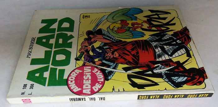 ALAN FORD 108 Adesivi ancora attaccati CORNO 1978 - immagine 3
