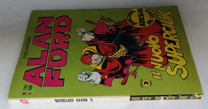 ALAN FORD 143 Adesivi ancora attaccati CORNO 1981 - immagine 3