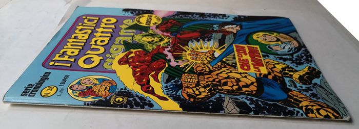 FANTASTICI QUATTRO GIGANTE 38 serie cronologica CORNO 1981 ADESIVI - immagine 3