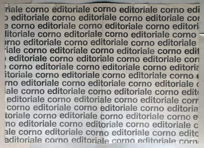 FANTASTICI QUATTRO Manifesto Locandina promozionale CORNO 1974 - immagine 2