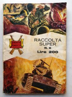 FRONTE EROICO RACCOLTA SUPER 6 ricopertinati CROCE DI GUERRA Cancellieri