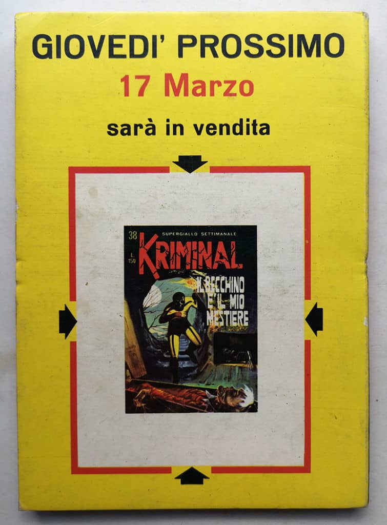 KRIMINAL 37 Corno 1966 kriminal MAGNUS - immagine 3