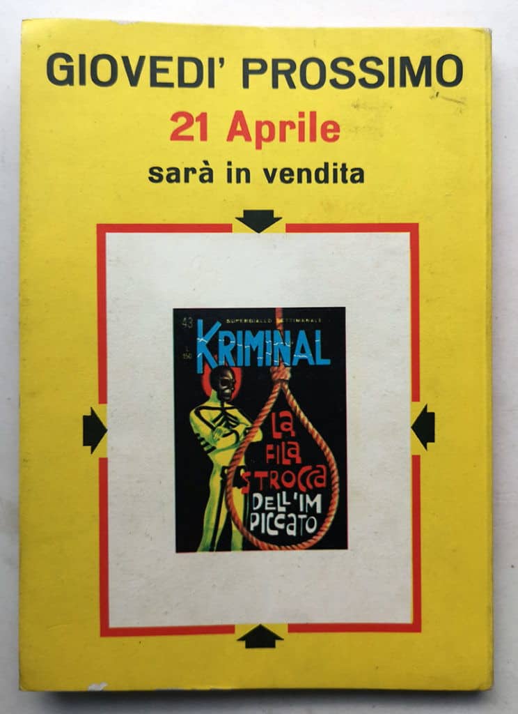KRIMINAL 42 Corno 1966 kriminal MAGNUS - immagine 3