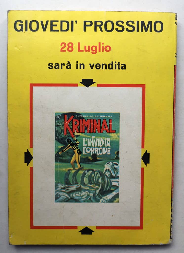 KRIMINAL 56 Corno 1966 kriminal - immagine 3