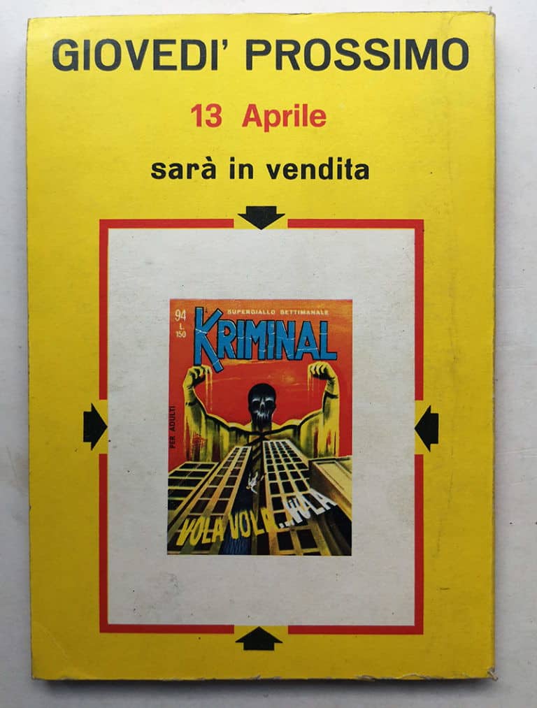 KRIMINAL 93 Corno 1967 kriminal MAGNUS - immagine 3