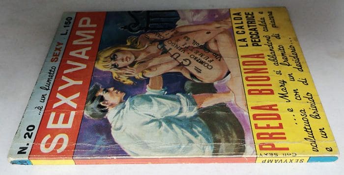 SEXY VAMP 20 preda bionda CEA 1968 - immagine 2