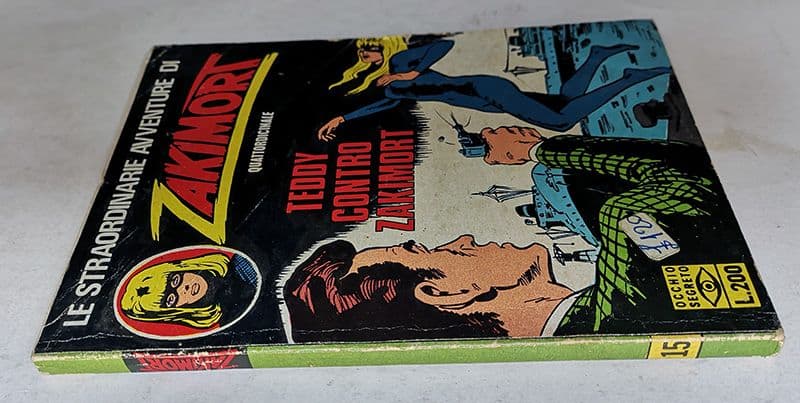 ZAKIMORT N°15 FUMETTI 1973 TBE EN ITALIEN