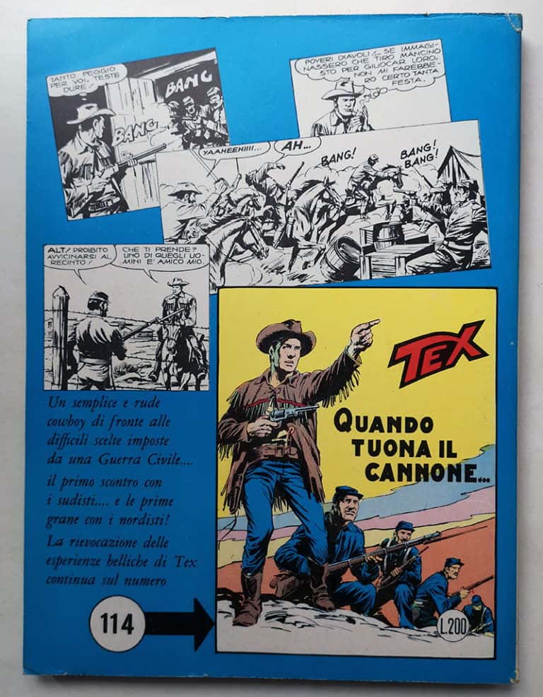 TEX 113 L. 200 ARALDO 1970 - 1ª edizione - immagine 3