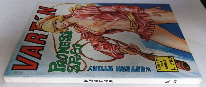VARTAN 88 Furio Viano Editore 1973 Vartan ADESIVO Kid West - immagine 3