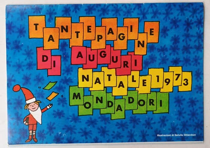 Inserto GADGET VOLANTE allegato TOPOLINO N 940 catalogo MONDADORI NATALE 1973 - immagine 2
