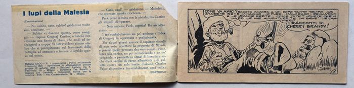 Striscia CHERRY BRANDY RACCONTA 1 Audace 1956 - immagine 2