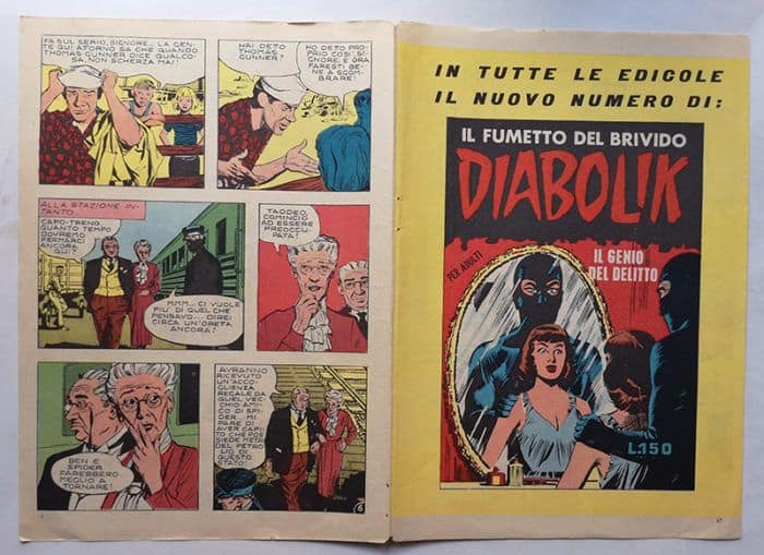 Pubblicità DIABOLIK