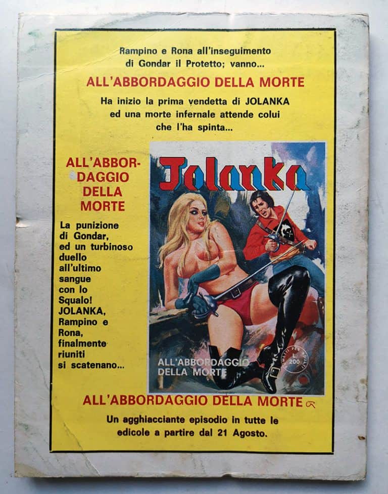 JOLANKA 6 Furio Viano Editore 1971 - immagine 3