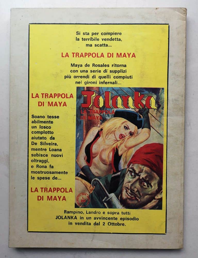 JOLANKA 9 Furio Viano Editore 1971 - immagine 3
