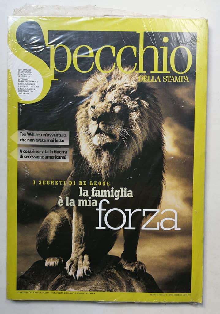 SPECCHIO supplemento