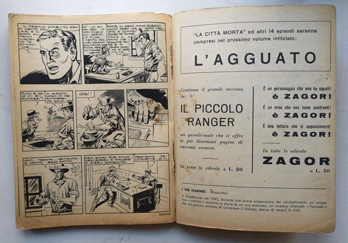 TEX 24 aut. 2926 L. 200  spillato MG continua ARALDO - immagine 3