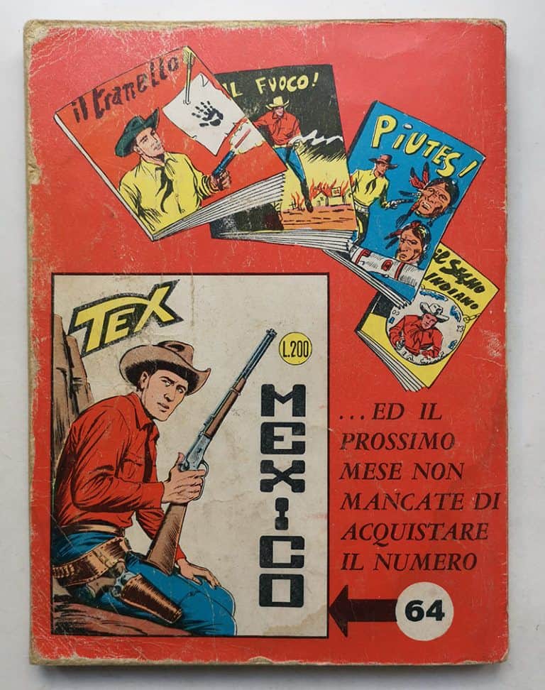 TEX 63 L. 200 MG continua 1ª edizione ARALDO 1966 - immagine 5