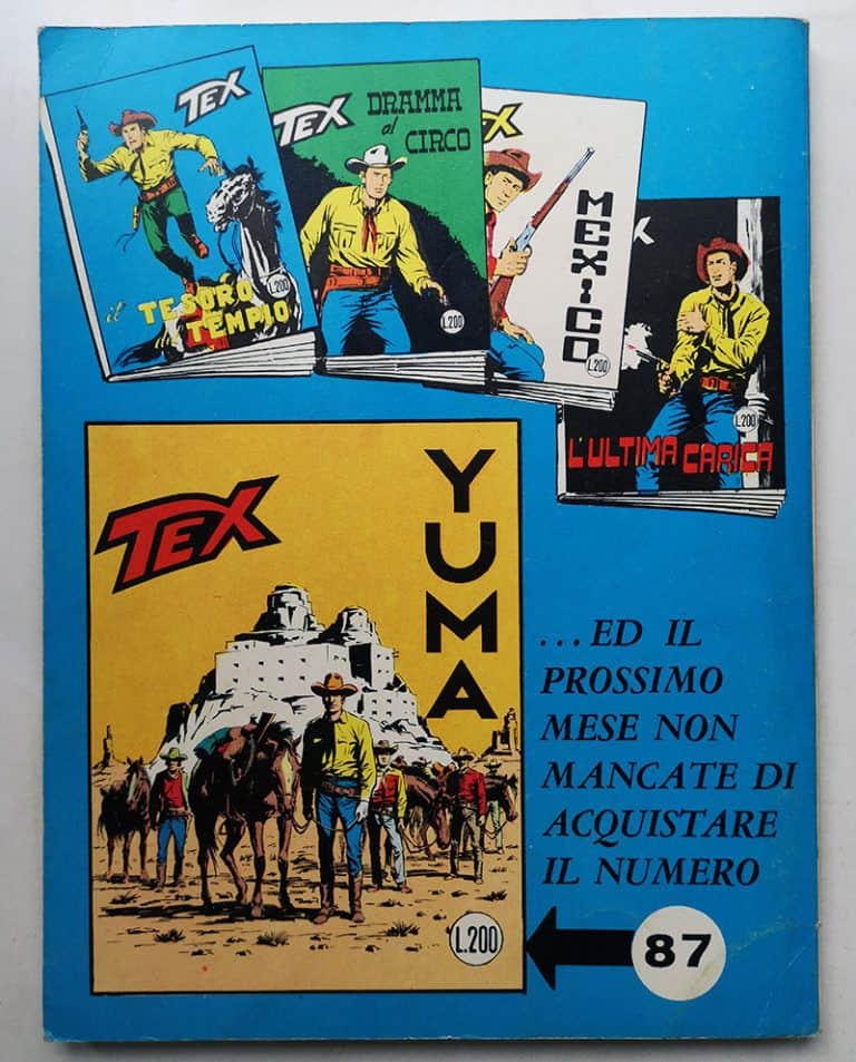 TEX 86 L. 200 ARALDO 1967 - 1ª edizione  NO continua - immagine 3