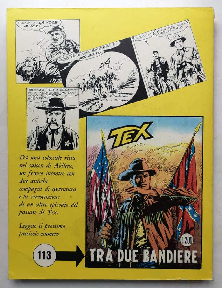 TEX 112 L. 200 ARALDO 1970 - 1ª edizione - immagine 3