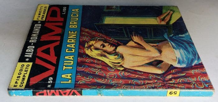 ALBO ROMANZO VAMP n 59 Cea 1968 - immagine 2