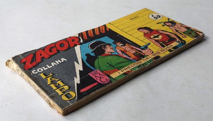 Fumetto da RECUPERO RESTAURO Striscia ZAGOR COLLANA LAMPO Iª Serie 37 - immagine 2