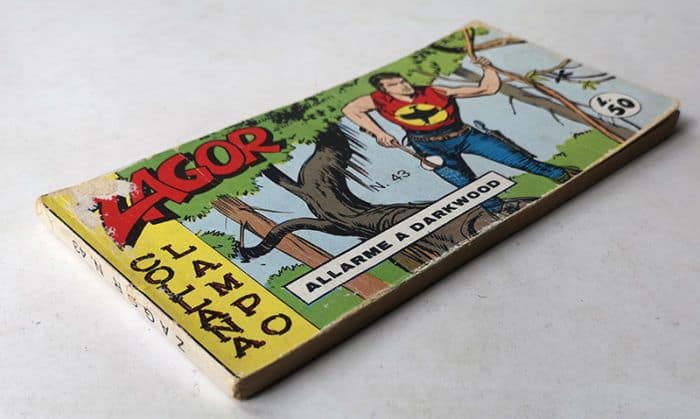 Fumetto da RECUPERO RESTAURO Striscia ZAGOR COLLANA LAMPO IIIª Serie 43 - immagine 2