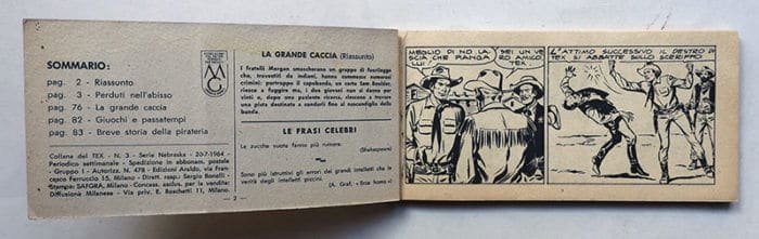 Fumetto da RECUPERO RESTAURO Striscia TEX Serie Nebraska N° 3 - immagine 2