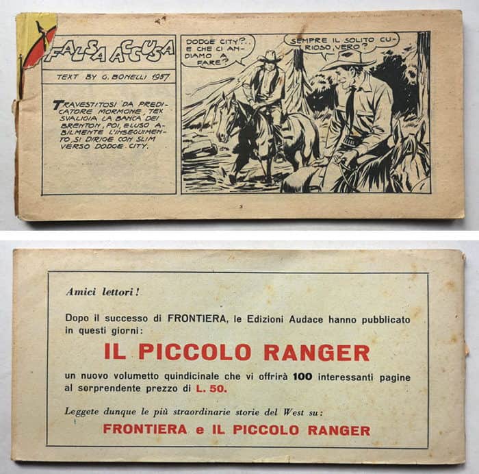 Fumetto da RECUPERO RESTAURO