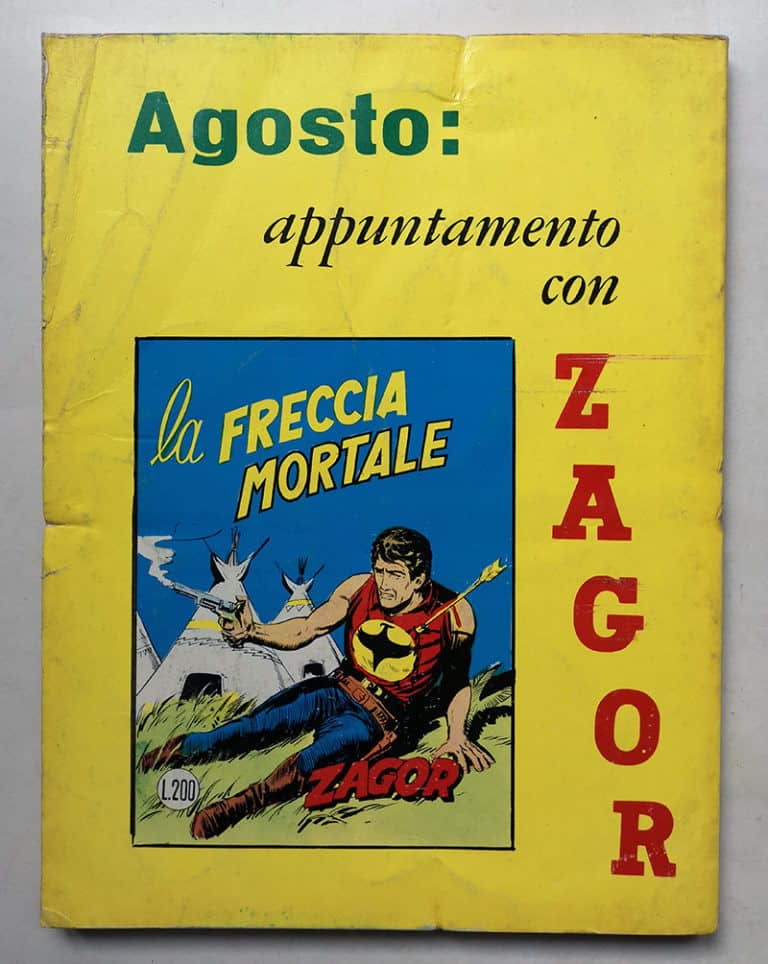 ZAGOR Zenith 112 CEPIM 1970 L'arciere rosso - immagine 3