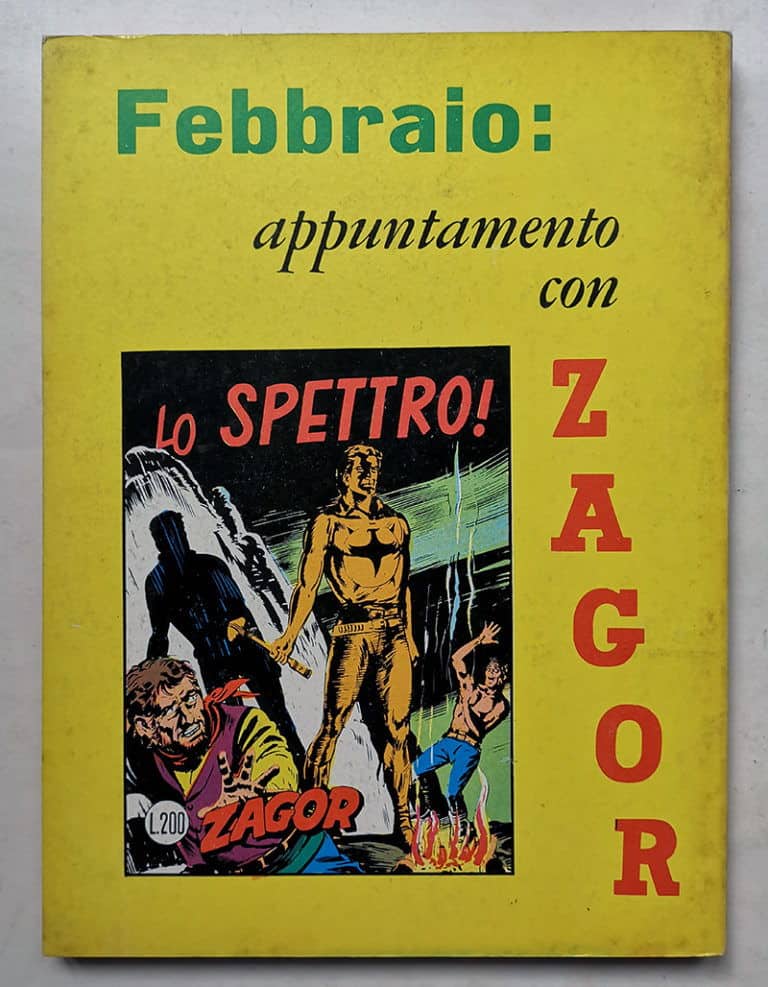 ZAGOR Zenith 118 CEPIM 1971 Il re delle aquile - immagine 3