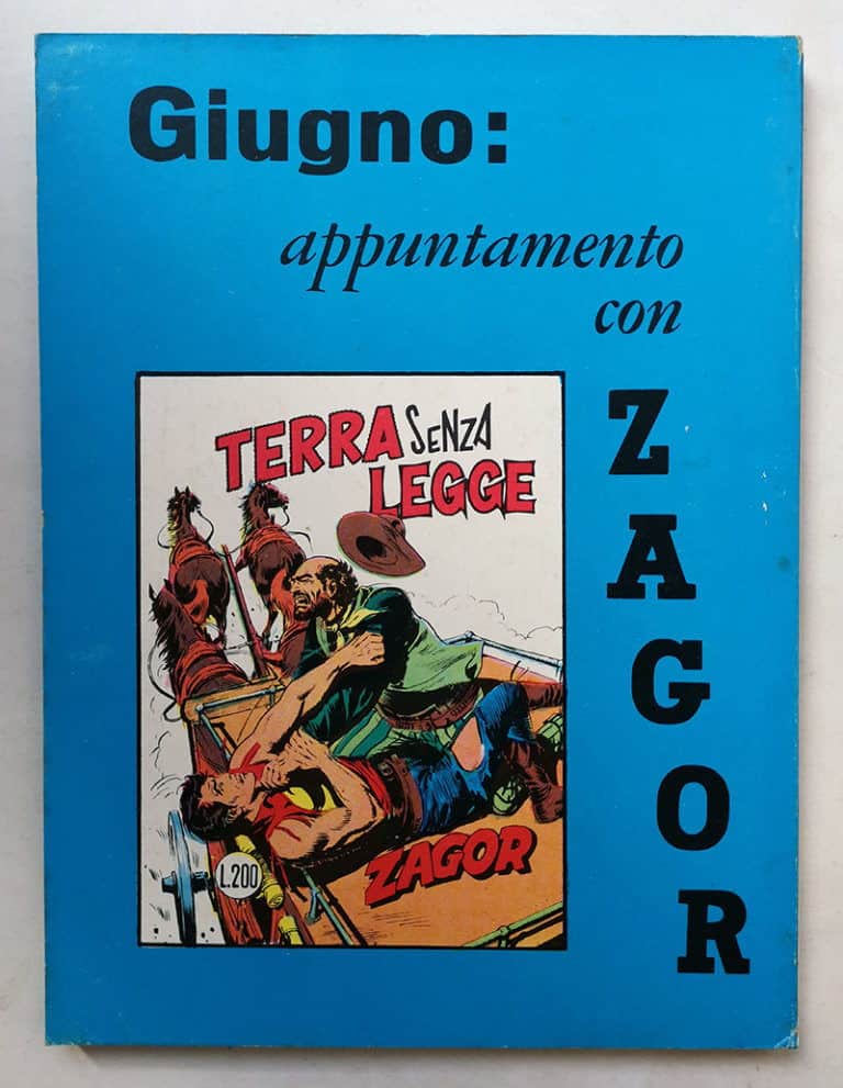ZAGOR Zenith 122 CEPIM 1971 Il fiore che uccide - immagine 3