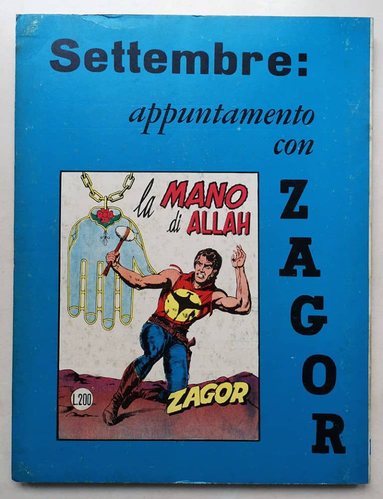 ZAGOR Zenith 125 CEPIM 1971 La stella di latta - immagine 3