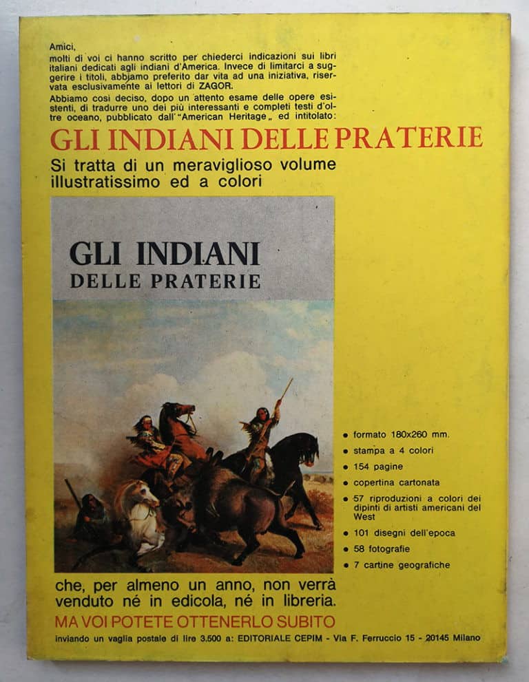 ZAGOR Zenith 127 CEPIM 1971 Lo sceicco nero - immagine 3