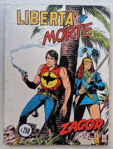 ZAGOR Zenith 142 CEPIM 1973 Libertà o morte