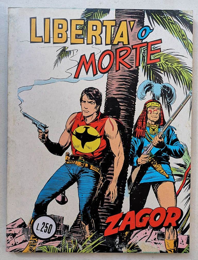 ZAGOR Zenith 142 CEPIM 1973 Libertà o morte